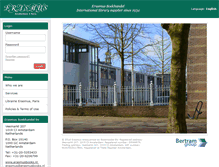 Tablet Screenshot of erasmusbooks.nl